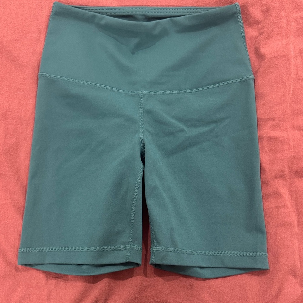 Yogalicious Teal Bike Shorts